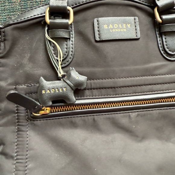 Black Radley backpack purse - Picture 2 of 7